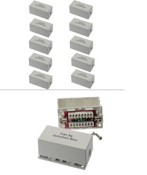 110 junction boxes|cat5e junction box parts.